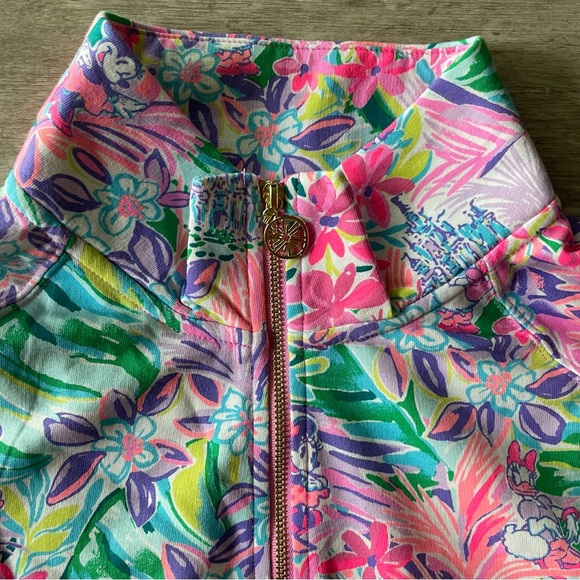NWT Lilly Pulitzer Disney Minnie Mouse Daisy LP Zip Jacket Skipper Popover - Picture 6 of 8